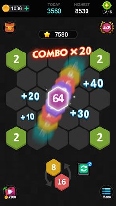Merge puzzle - Hexa - Screenshot 4