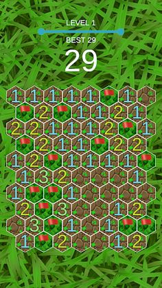 Hexagon Minesweeper - Screenshot 2