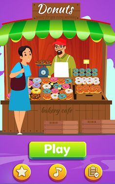 Donut Hoop Stack- Sort it 3D - Screenshot 1