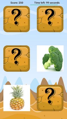 Vegetable matching game - Screenshot 2