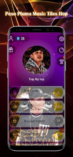 Peso Pluma Music Tiles Hop 3D - Screenshot 4