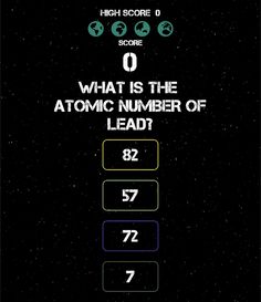 Atomic Number of Elements Game - Screenshot 1