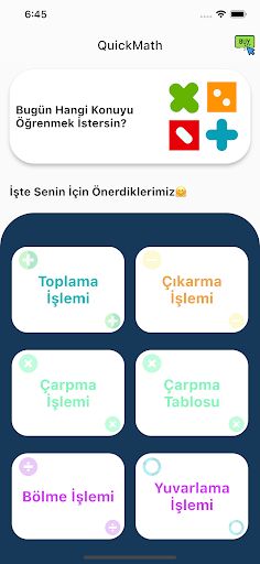 QuickMath - Screenshot 1