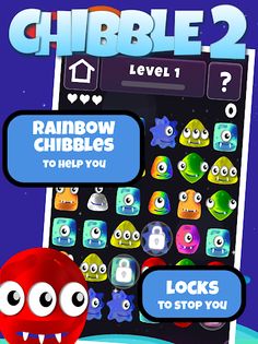 Chibble 2: Match3 Fun Jelly Al - Screenshot 2