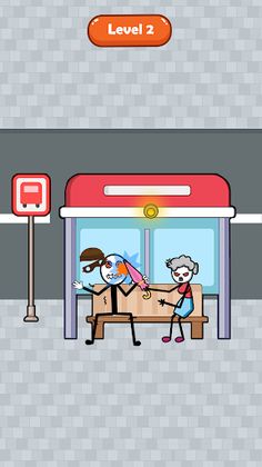 Stickman Thief Puzzle IQ Brain - Screenshot 2