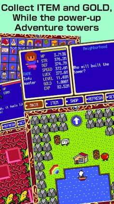 Clicker Tower RPG 3 Dash - Screenshot 3