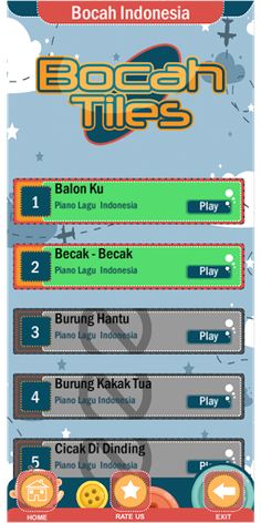 Bocah Tiles Piano Game - Screenshot 1