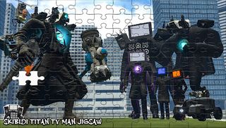 Skibidi Titan Tv Man Jigsaw - Screenshot 1