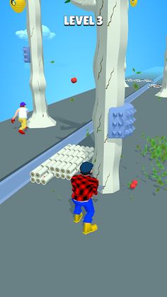 Wood Chop Race - Screenshot 4