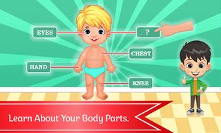 Learn Human Body Parts Kids - Screenshot 1