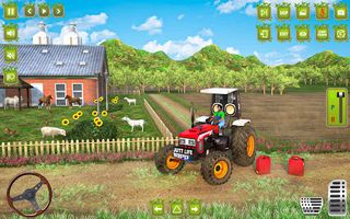 US Tractor Farming Game 3D - Screenshot 1