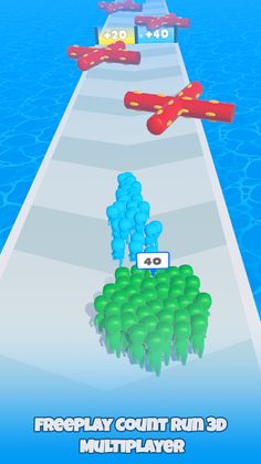 Count Run 3D : Multiplayer - Screenshot 3