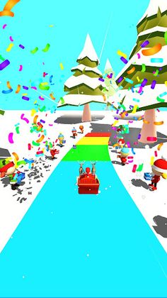 Santa Sled Runner - Screenshot 3
