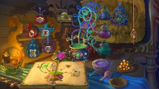 Witch's Pranks: Frog's Fortune - Screenshot 1