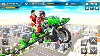 Flying Bike Real Simulator - Screenshot 2