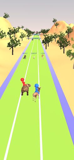 Animal race - Screenshot 1