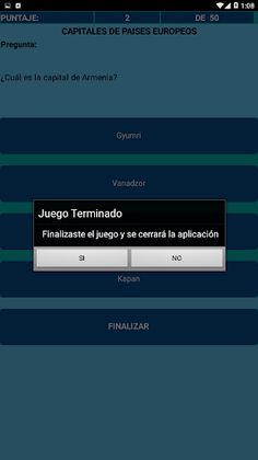 Capitales de Europa - Screenshot 3