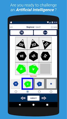 IQ Test: Raven Matrices - Screenshot 1