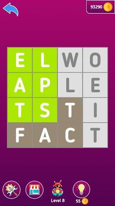 Word search puzzle - Screenshot 3