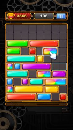 Sliding Gem - Falling Jewel Dr - Screenshot 2