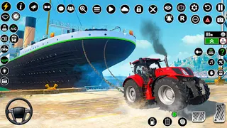 Heavy Tractor Pulling Games 3D - Screenshot 2