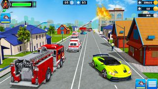 Firefighter: FireTruck Games - Screenshot 3