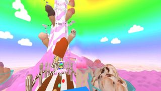 ice cream tower swirl parkour - Screenshot 1
