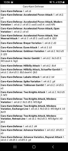 Chess Caro-Kann Defense Pro - Screenshot 2