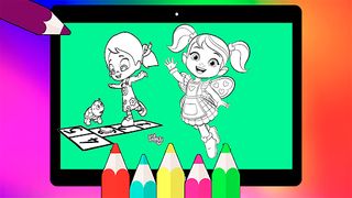 Niloya - Oyunu coloring book - Screenshot 3