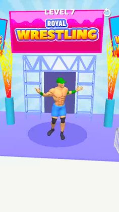 Wrestling Run - Screenshot 1