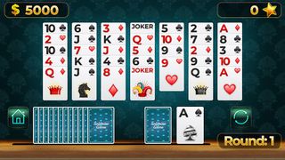 Classic Golf Solitaire card ga - Screenshot 1