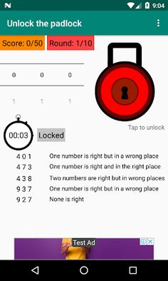 Padlock Puzzle - Screenshot 1