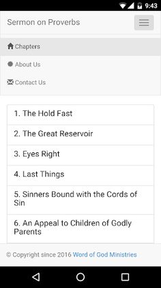 Sermon on Proverbs CH Spurgeon - Screenshot 3