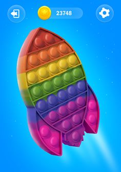 Rainbow Popit Fever Fidget Toy - Screenshot 2