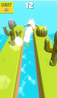 Fly Chicken : Free Running Gam - Screenshot 2
