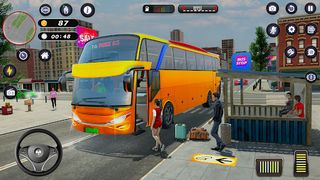 Tourist Coach City Driving Sim - Screenshot 1