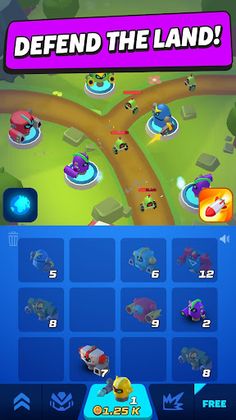 Merge Tower Bots - Screenshot 1