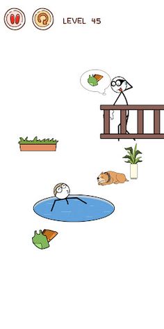 Save The Stickman-Draw a line - Screenshot 3