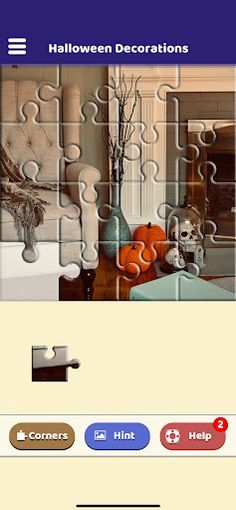 Halloween Decorations Puzzle - Screenshot 2