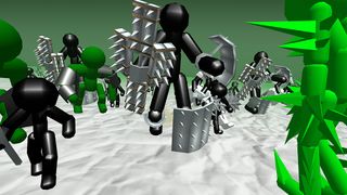 Stickman Simulator: Zombie War - Screenshot 3