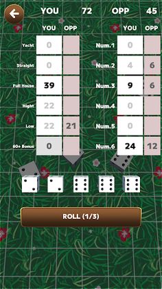Yam : Dice Game - Screenshot 2