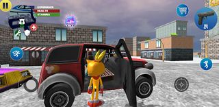Hedgehog Hero:Grand City Theft - Screenshot 2
