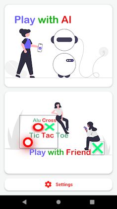 Tic Tac Toe(Alu Cross) - Screenshot 2