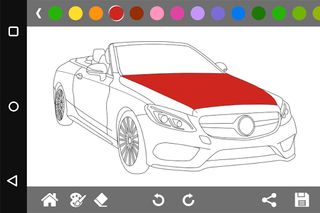 German Car Coloring Books - Screenshot 2