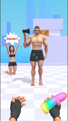 Flippy Throw - Screenshot 1