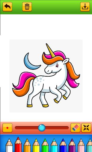 coloring pretty little horse - Screenshot 3
