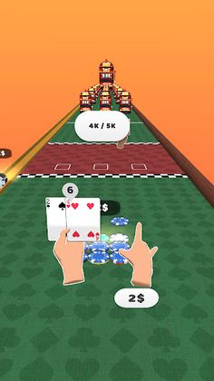 Blackjack Runner - Screenshot 2