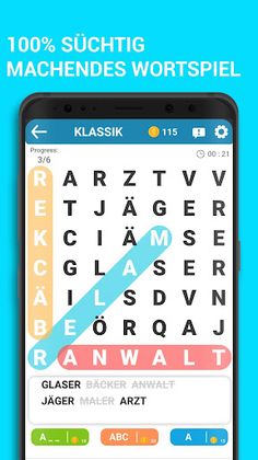Word Search German Puzzle Game - Screenshot 3