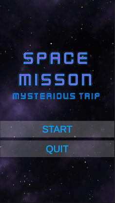 Space Misson:Mysterious Trip - Screenshot 1