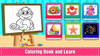 Coloring and Learning - Screenshot 1